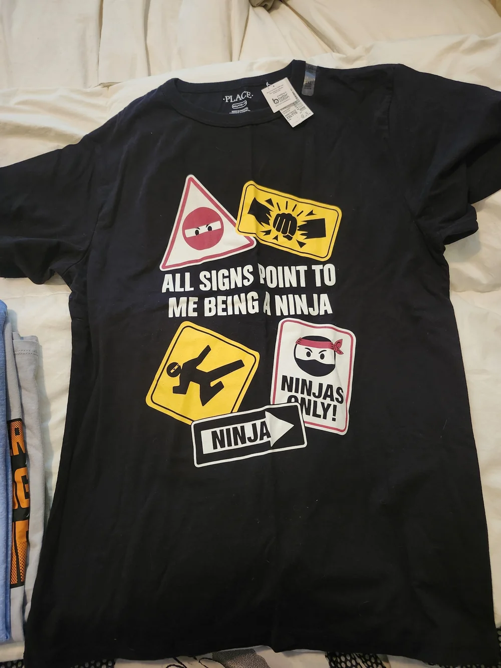 NWT - The Childrens Place Boys Graphic Tee - Lot Of 4 T-Shirt Size 16